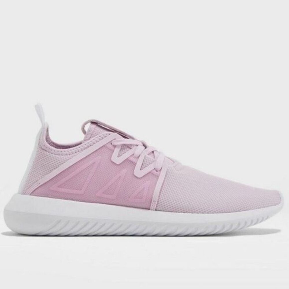 adidas Women’s Light Pink Lace-Up Sneakers